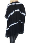 ZENA Tie-Dye Top - Black