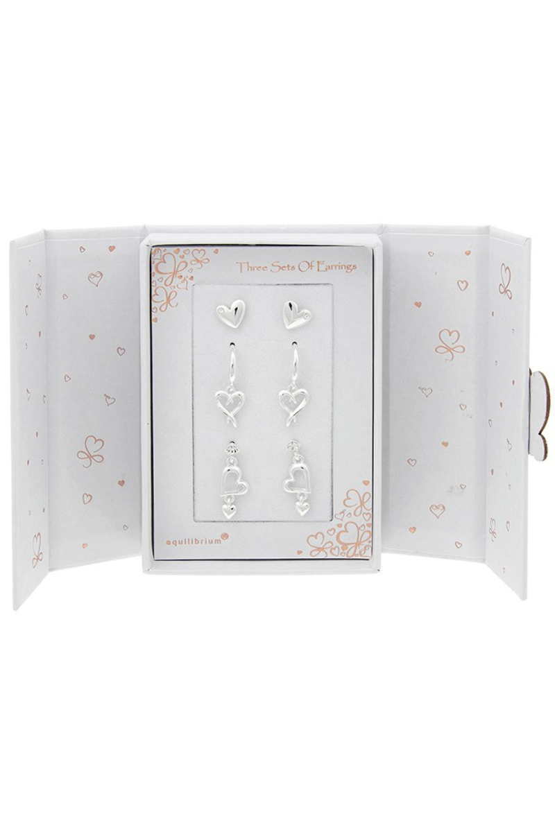 Heart Earrings Gift Set - JD07