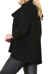 ALEXA Knitted Jumper & Scarf - Black