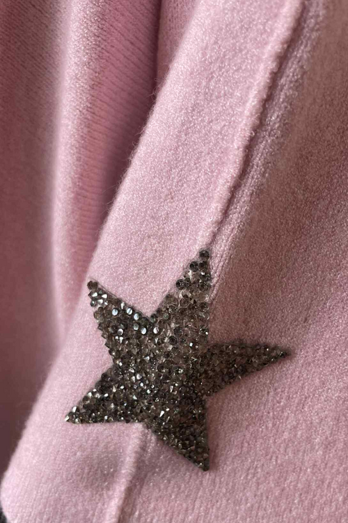 ARIANA Star Jumper - Pink
