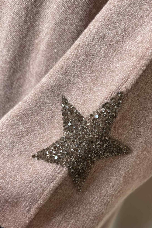 ARIANA Star Jumper - Beige