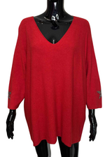 ARIANA Star Jumper - Red