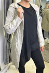 DAVINA Hooded Cardigan - Beige