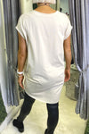 JOYCE Plain Top - Beige