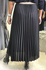 WENDY Pleated Skirt - Black