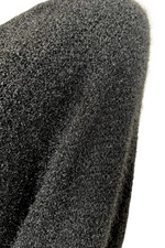 CHARLOTTE Plain Knitted Jumper - Black