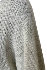 CHARLOTTE Plain Knitted Jumper - Cream