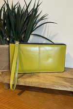 FFION Wristlet Purse - Lime Green