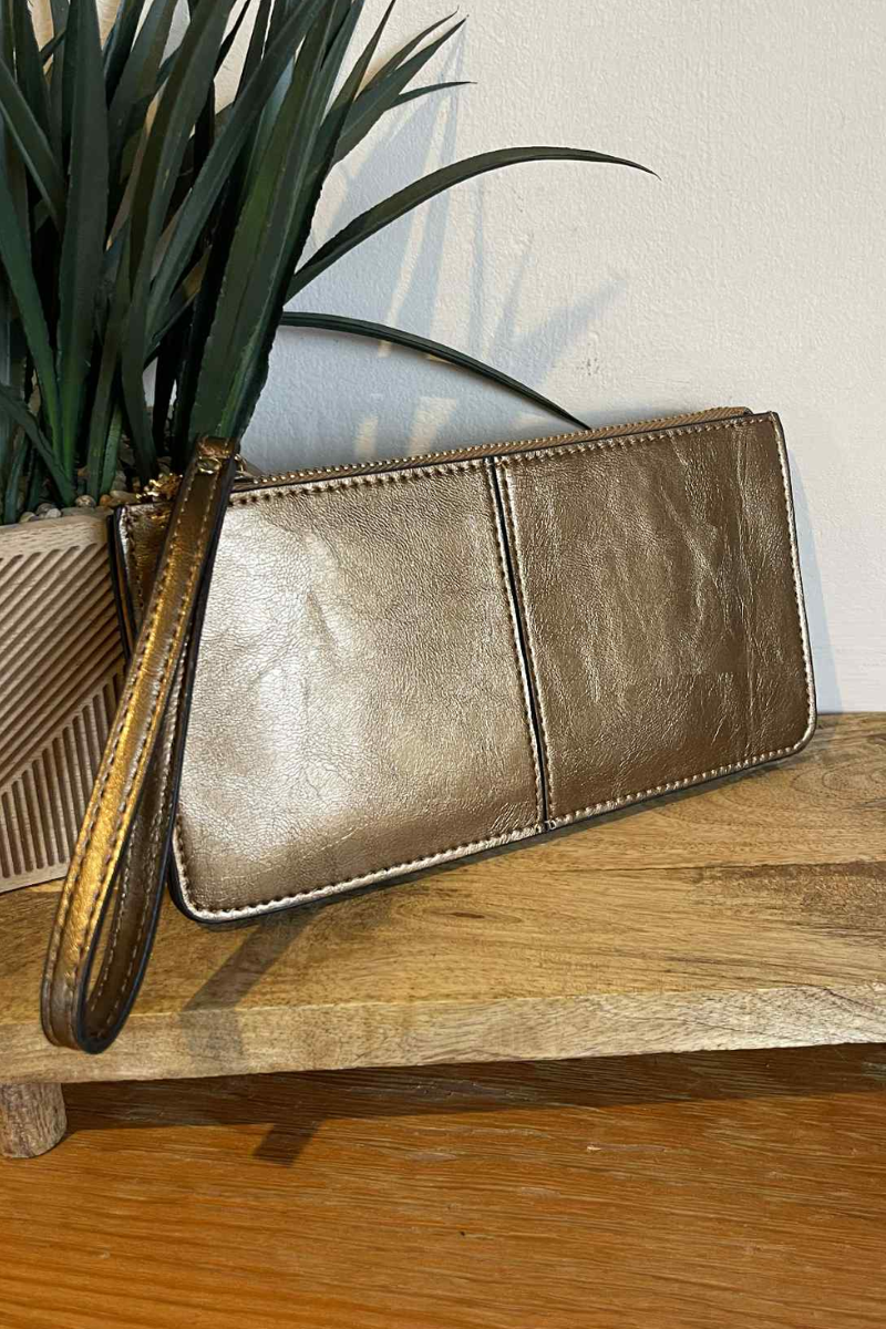 FFION Wristlet Purse - Bronze