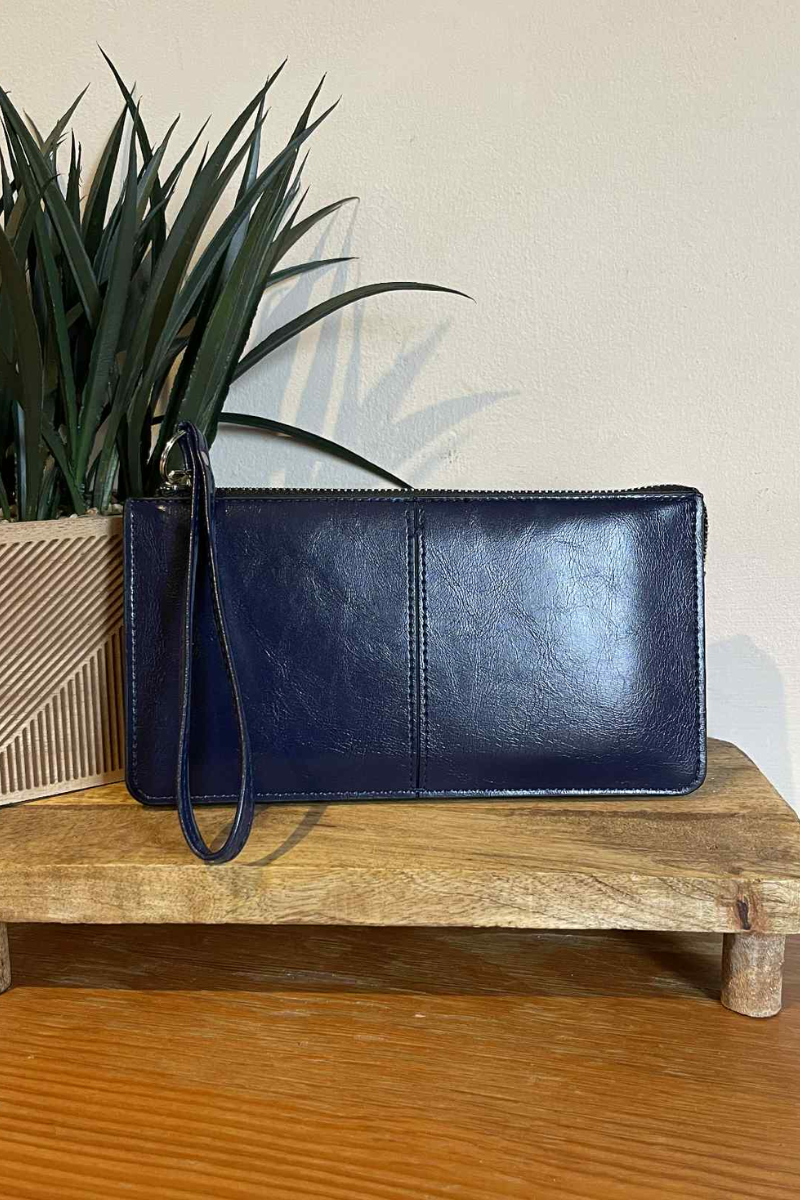 FFION Wristlet Purse - Navy