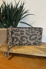 FFION Wristlet Purse - Leopard Print