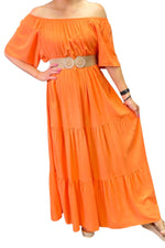 MISSY Maxi Dress - Orange (NO RETURNS)