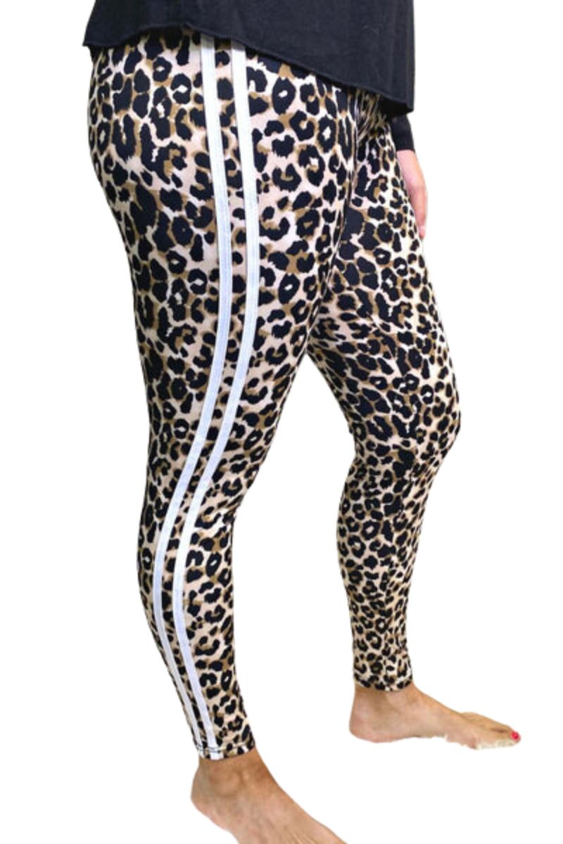 DEMI Leopard Print Leggings (NO RETURNS)