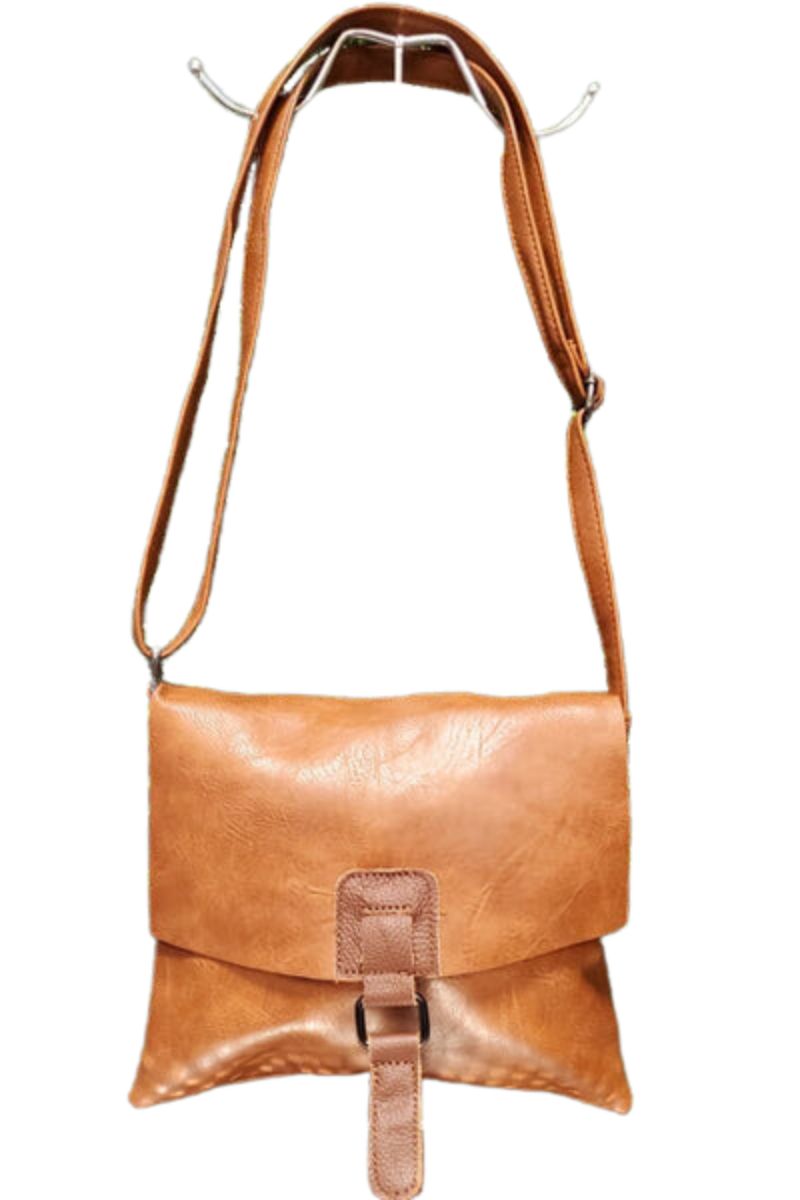 PAULINA Satchel Crossbody Bag - Tan