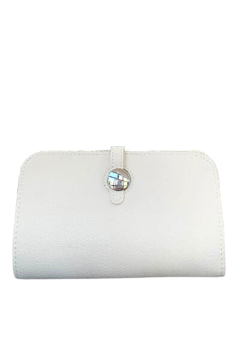 MARIE Dogon Style Wallet - White