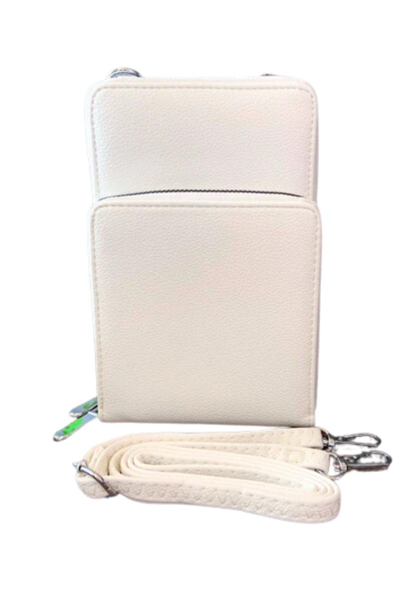 FELICITY Mini Crossbody Bag - White