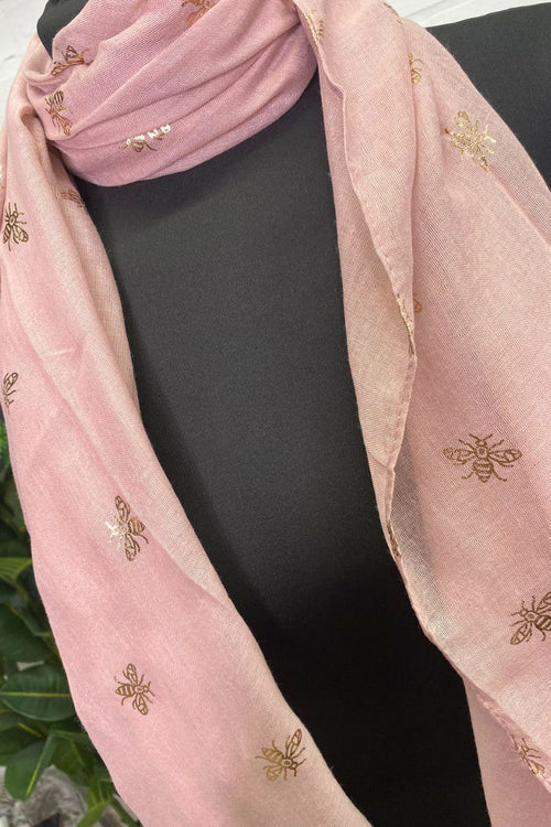 DIXIE Bumblebee Scarf - Pink