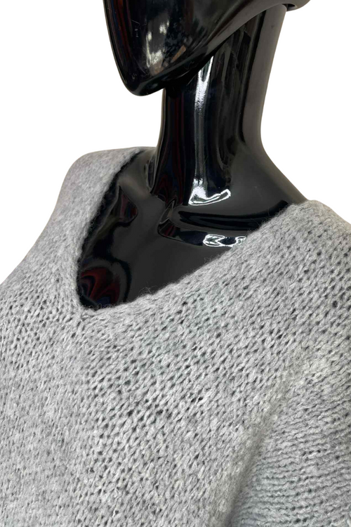 ISLA Knitted Jumper - Grey