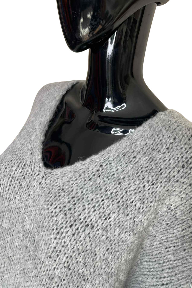 ISLA Knitted Jumper - Grey