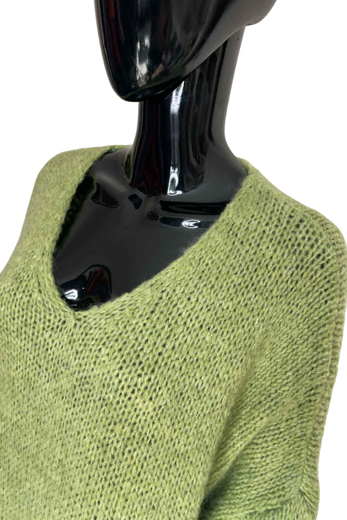 ISLA Knitted Jumper - Green