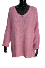 ISLA Knitted Jumper - Pink