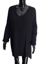 ISLA Knitted Jumper - Black