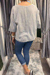 KAY Plain Top - Light Grey