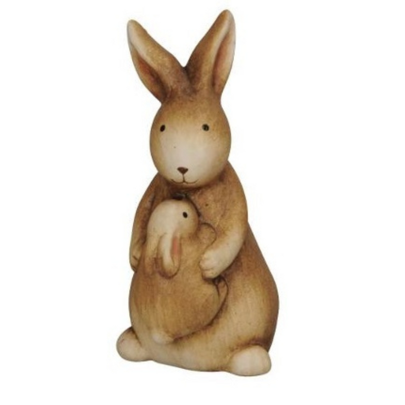 Rabbit & Bunny Ornament