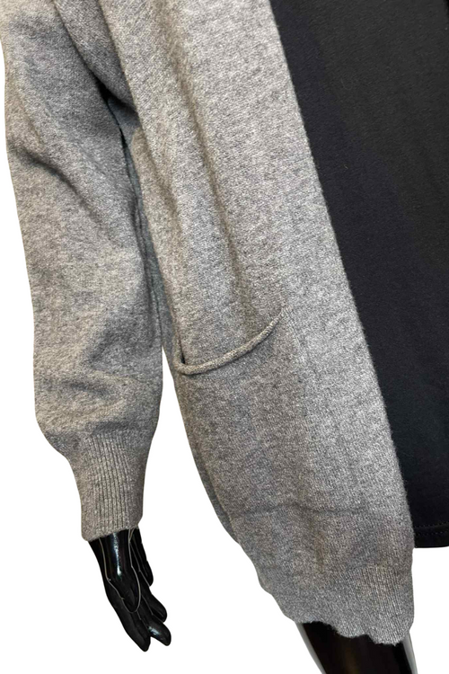 ROSALIE Knitted Cardigan - Grey