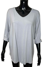 TAYLOR Plain Top - Light Grey