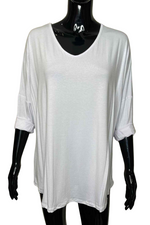 TAYLOR Plain Top - White