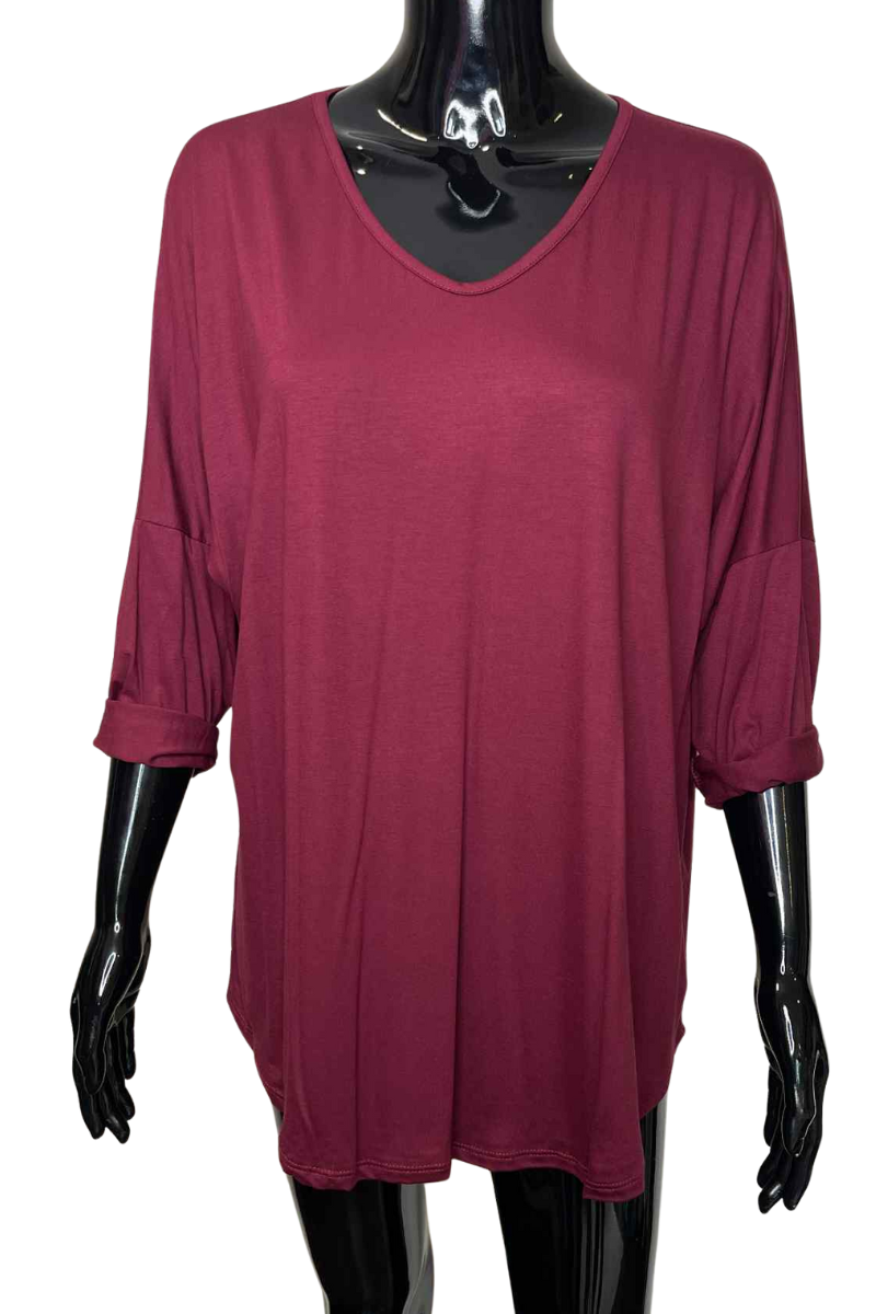TAYLOR Plain Top - Wine
