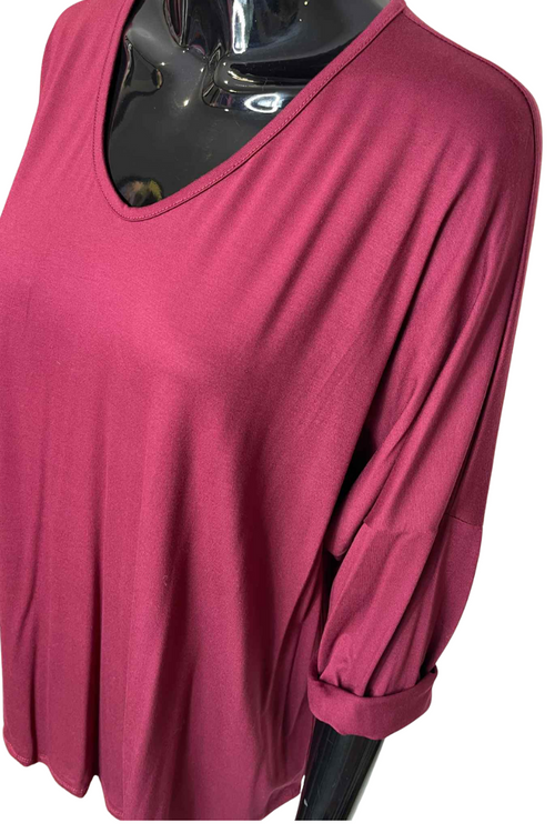TAYLOR Plain Top - Wine