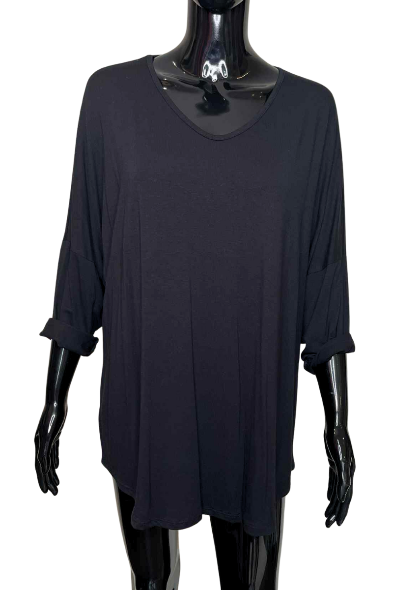 TAYLOR Plain Top - Black