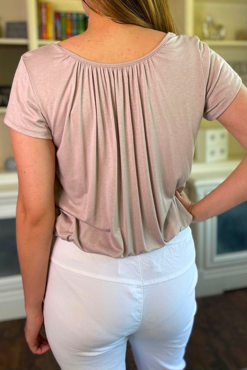 LORNA Plain Top - Mocha