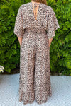 JENNIFER Leopard Print Jumpsuit