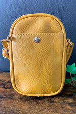 MYLA Mini Crossbody Bag - Mustard