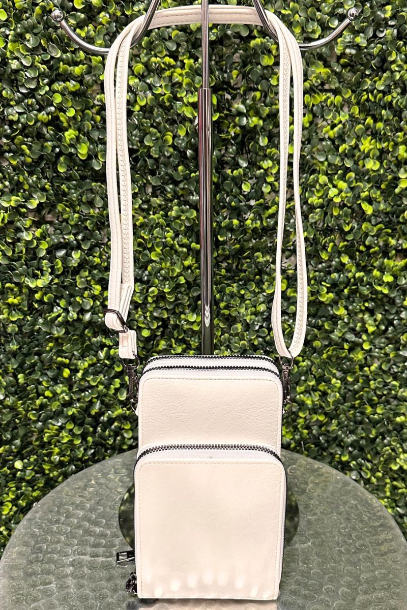 SHANNON Crossbody Bag - White