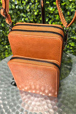 SHANNON Crossbody Bag - Tan