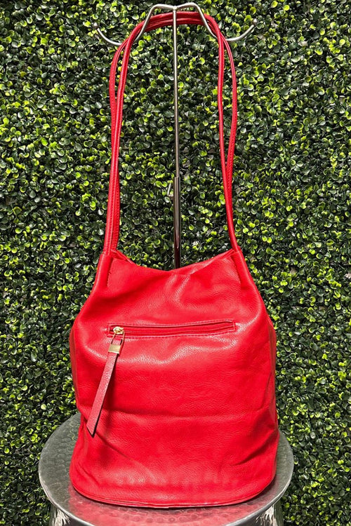 HARLOW Shoulder Bag - Red