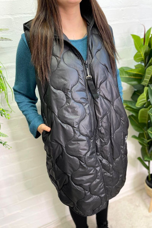 CHLOE Plain Gilet - Black