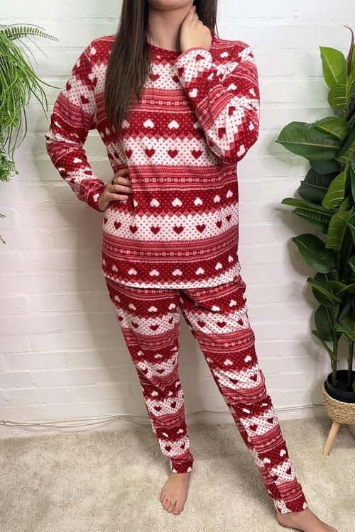 BRITT Fairisle Fleece Pyjama Set