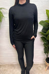COURTNEY Plain Top - Black