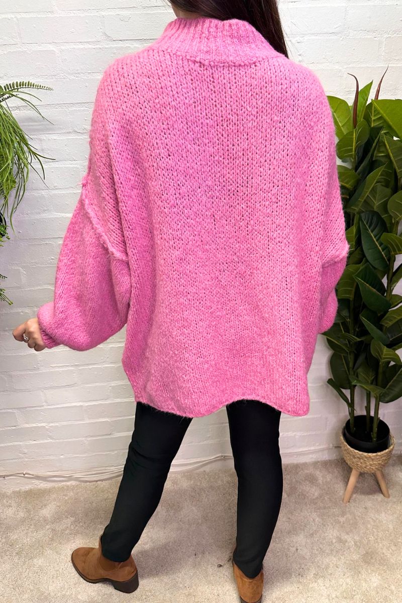 Bubblegum pink outlet jumper