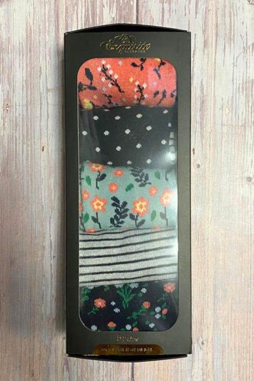 FAY Boxed Sock Set - Floral
