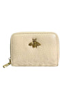 BRITTANY Bee Card Holder - Beige
