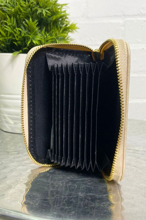 BRITTANY Bee Card Holder - Black