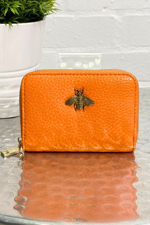 BRITTANY Bee Card Holder - Orange