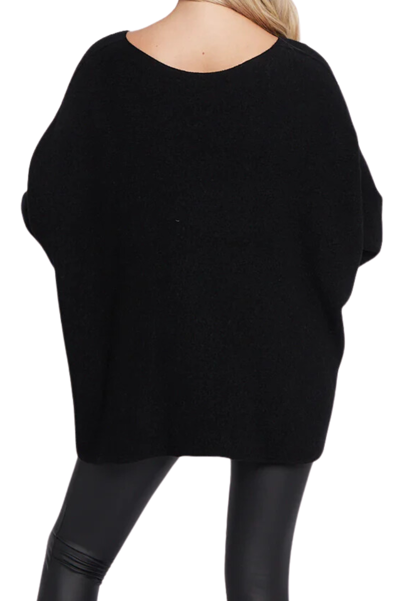 PEGGY Star Jumper - Black