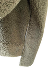 ANGELA Boucle Zip Hoodie - Khaki